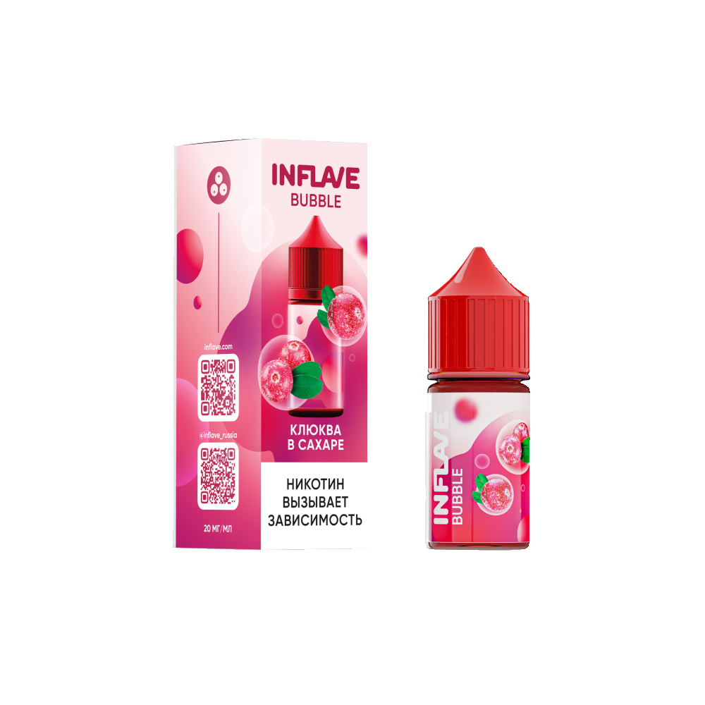 Inflave Bubble salt (клюква в сахаре) M