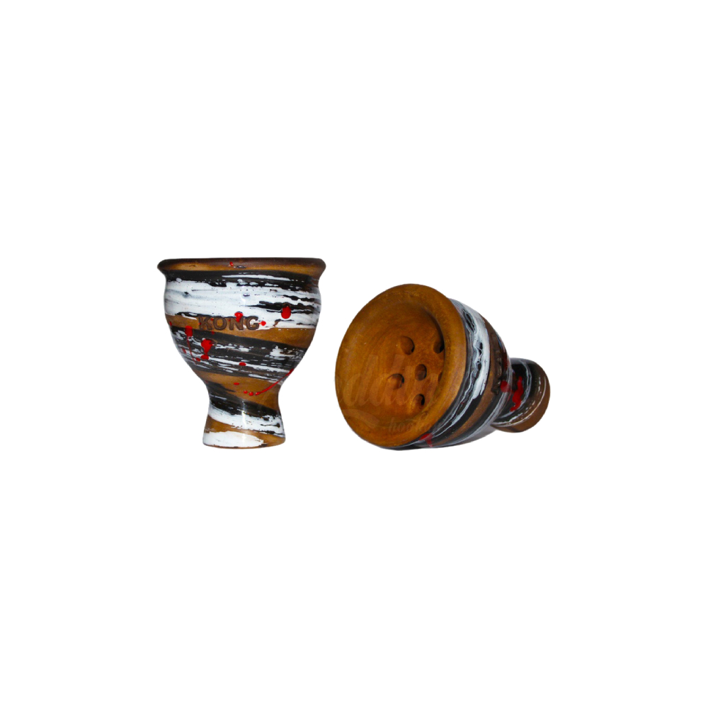 Kong Mummy Space (dracula black) чаша для кальяна