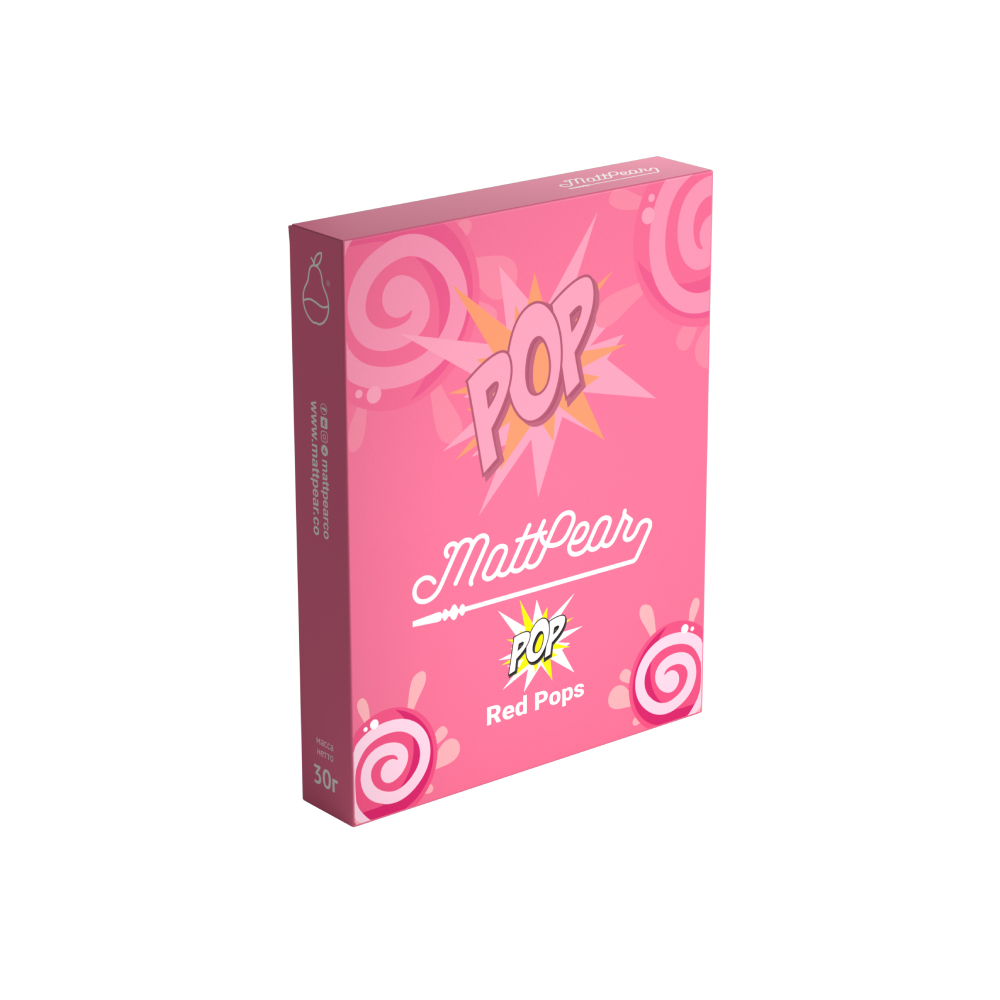 Мэтт Пир POP  A 30гр (red pops)