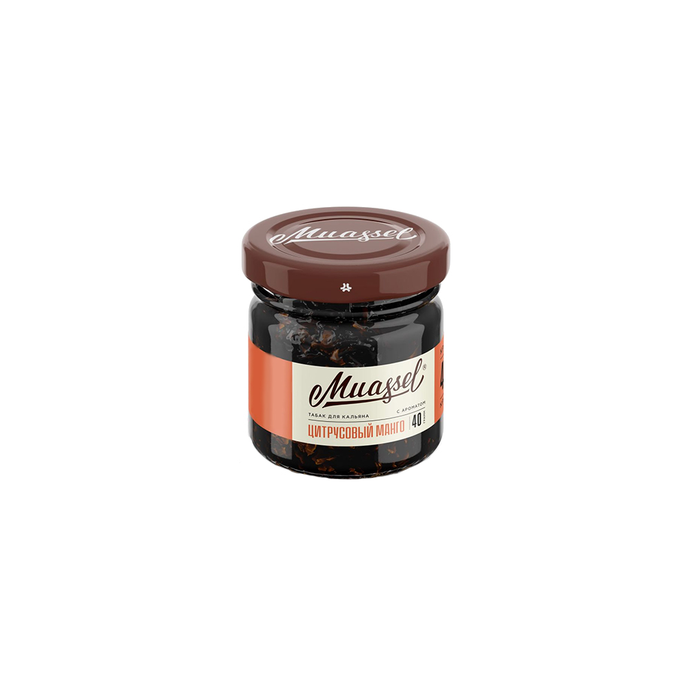Muassel 40гр 8/10 (citrus mango)
