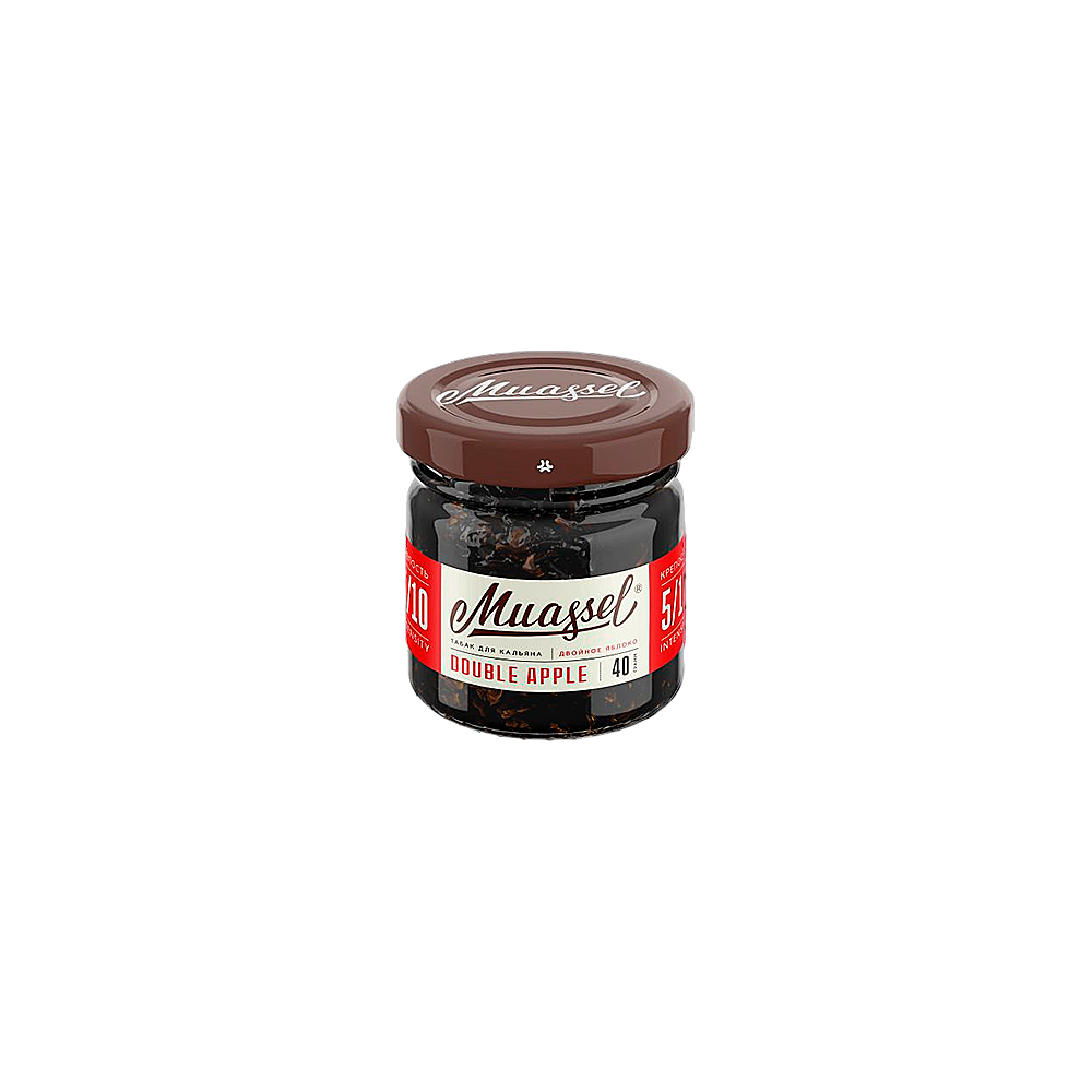 Muassel 40гр 4/10 (двойное яблоко)