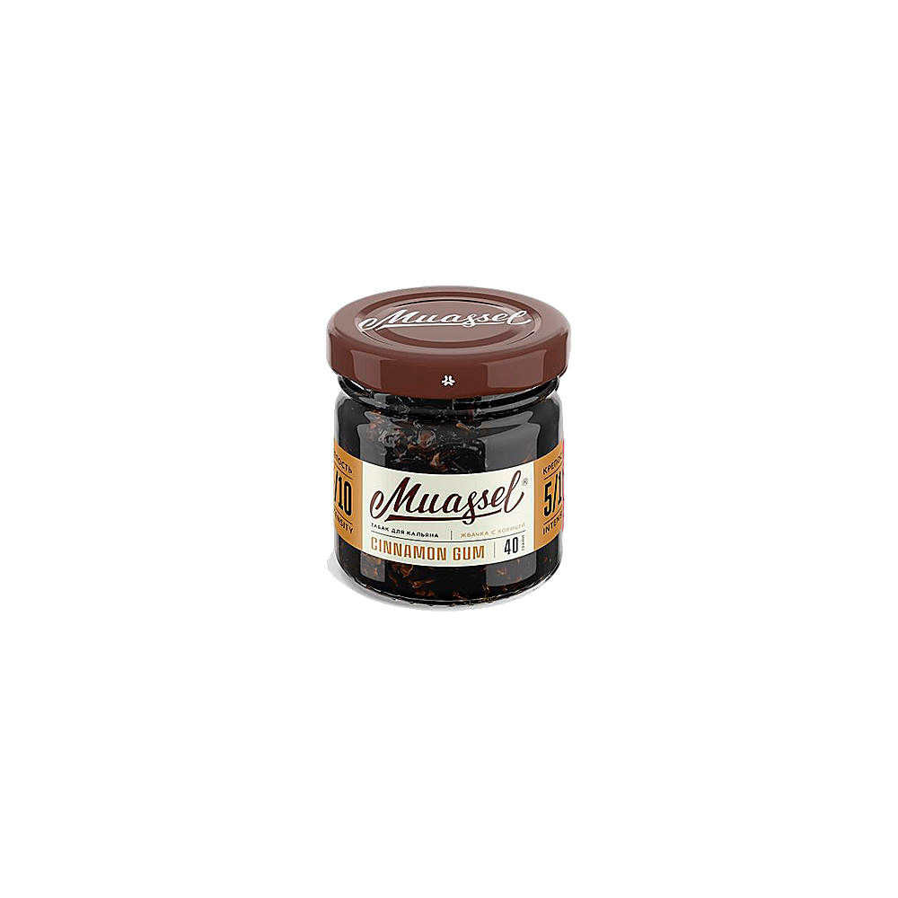 Muassel 40гр 4/10 (жвачка с корицей)