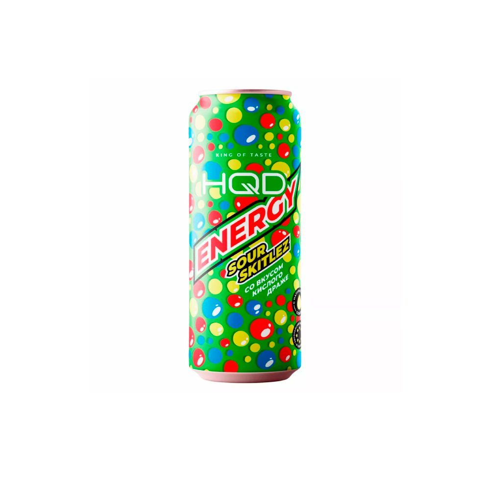 Напиток HQD (sour skitlez) 0.45л
