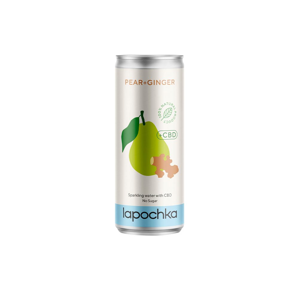 Напиток Lapochka (pear/ginger) 0.33л