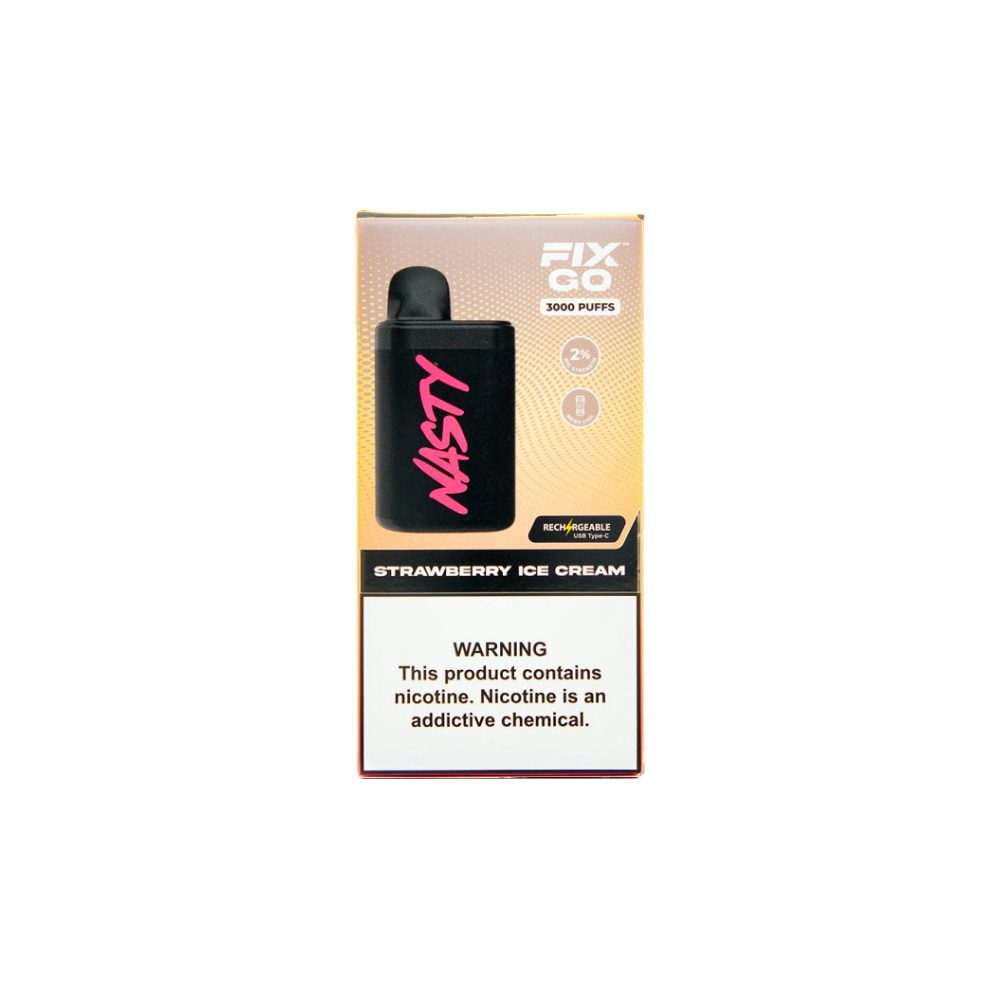Nasty Fix Go 3000 (strawberry ice cream) M