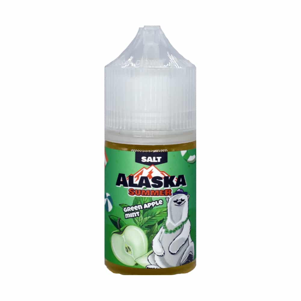 Alaska Summer salt (green apple/mint) 20mg M
