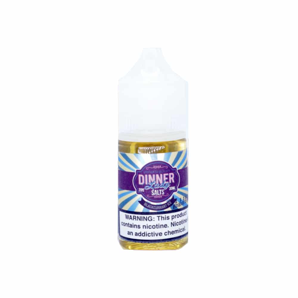 Dinner Lady ice salt (blackcurrant ice) 20mg M