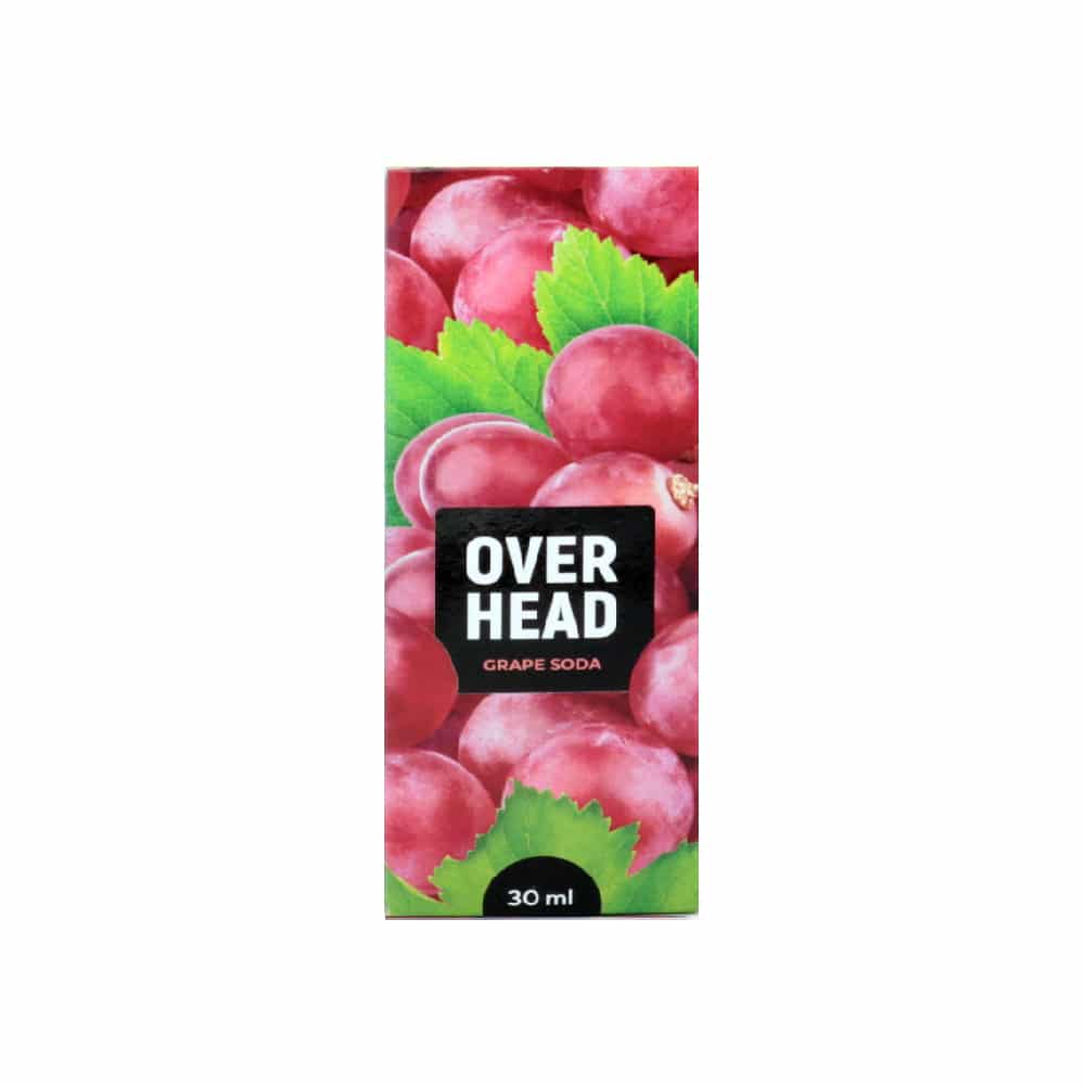 Жидкость Overhead salt 30мл (grape soda) 20 hard