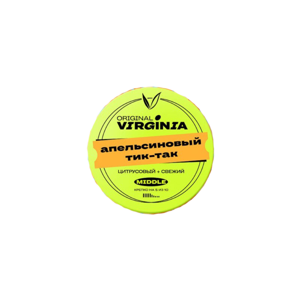Original virginia 20гр (апельсиновый тик-так) middle табак для кальяна
