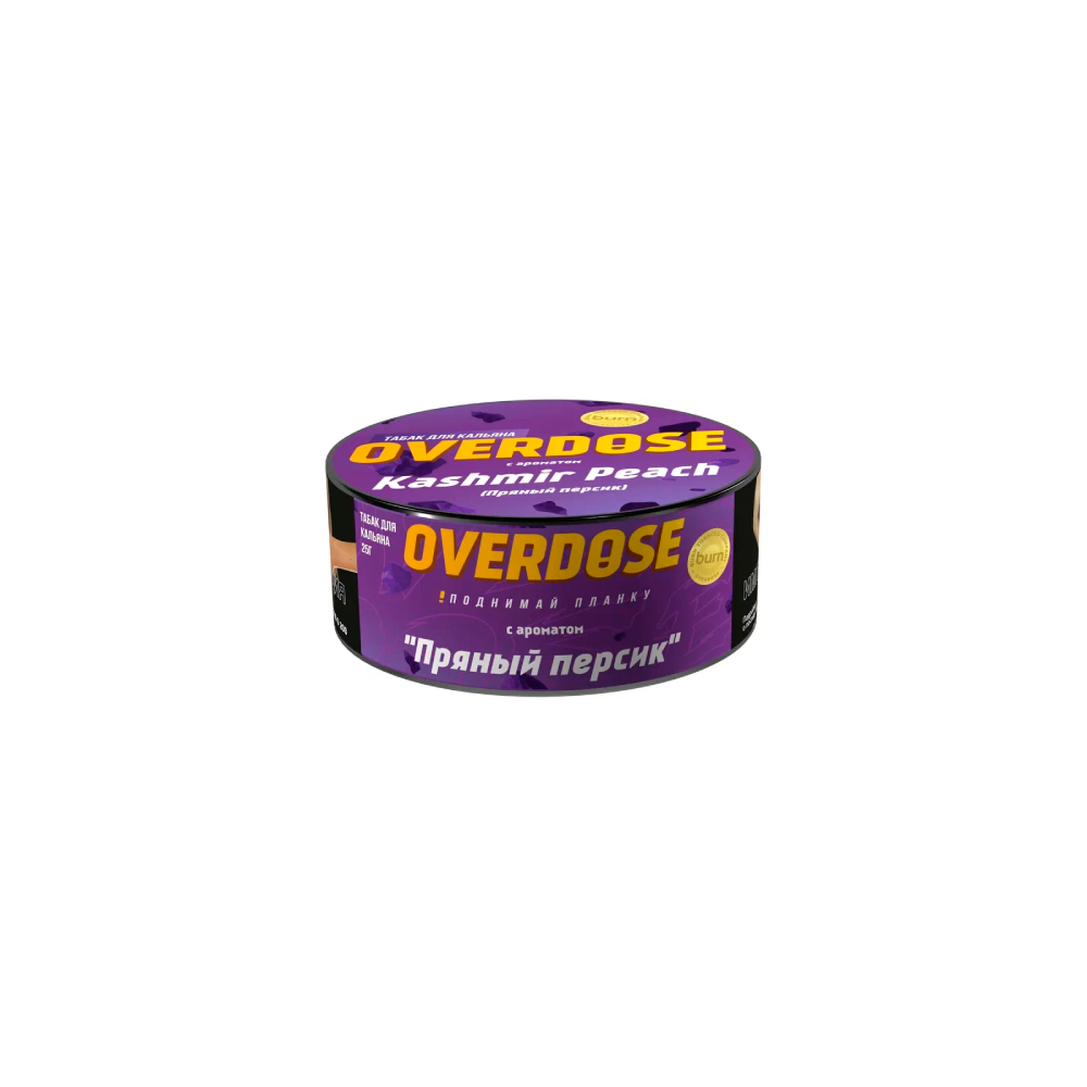 Overdose 25гр (пряный персик)
