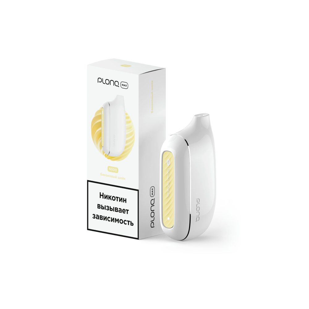 Plonq Max 6000 (банановый шейк) M