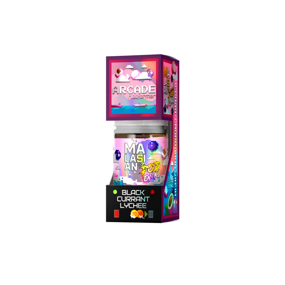 Podonki Malasian Arcade salt (black currant/lychee) 20mg M