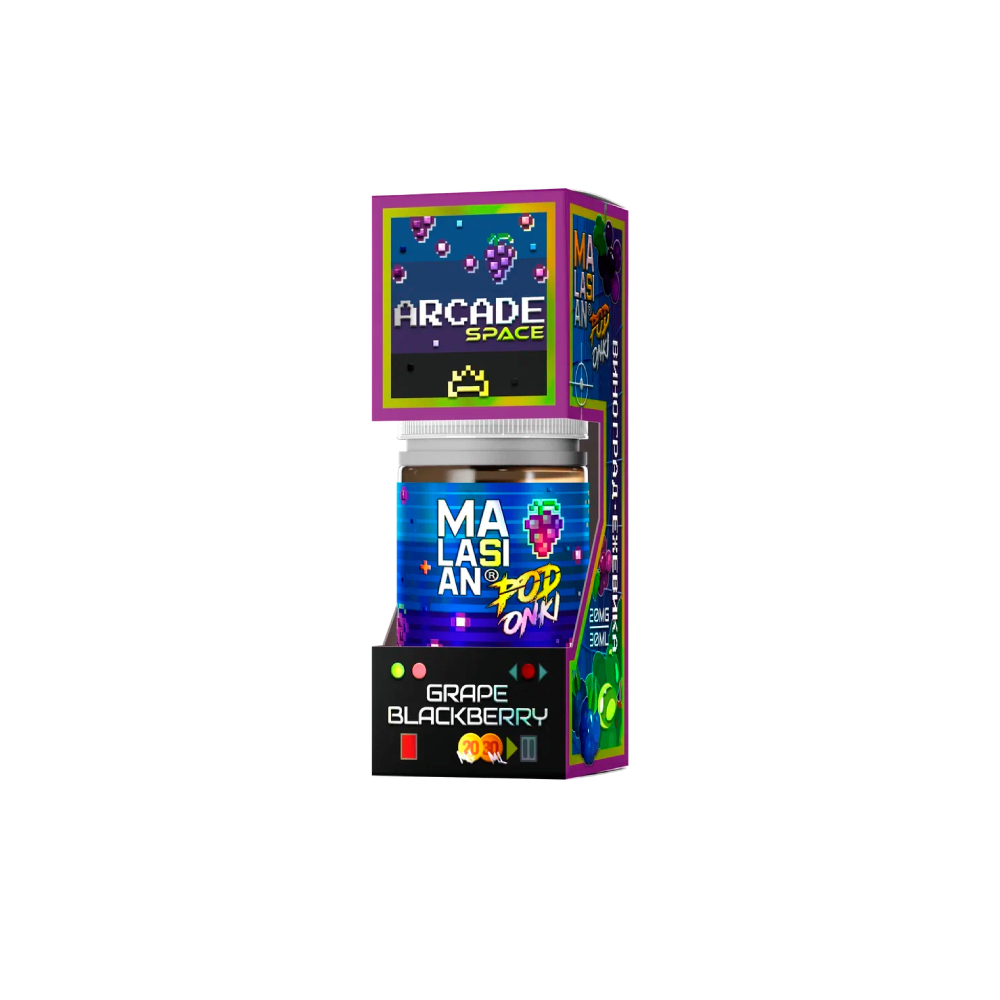 Podonki Malasian Arcade salt (grape/blackberry) 20mg M