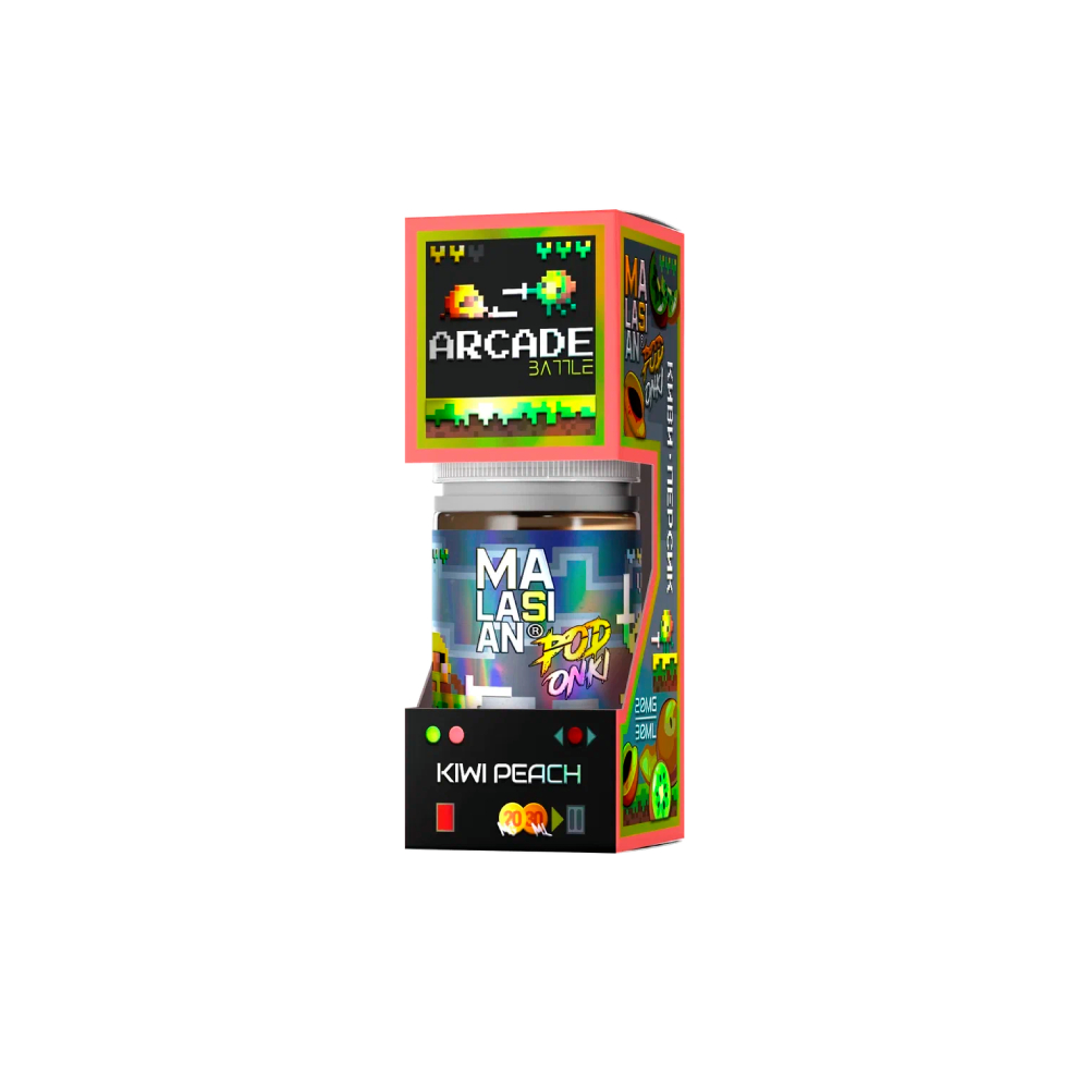 Podonki Malasian Arcade salt (kiwi/peach) 20mg M