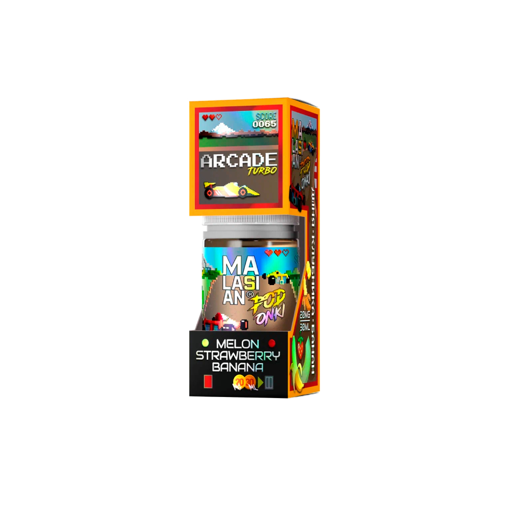 Podonki Malasian Arcade salt (melon/strawberry/banana) 20mg M