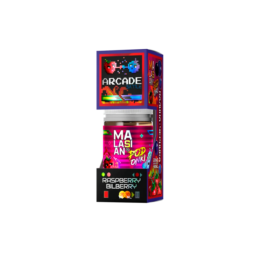 Podonki Malasian Arcade salt (raspberry/bilberry) 20mg M