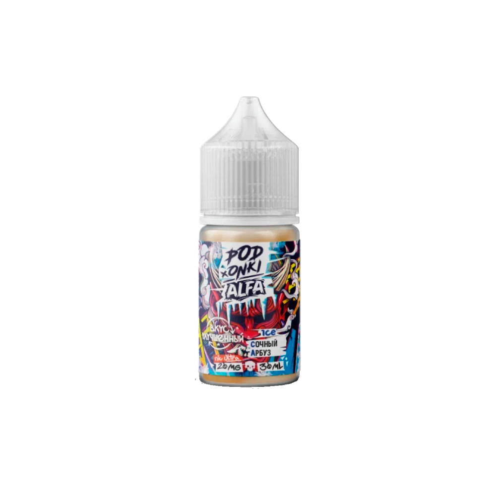 Podonki&Alfa Vape salt (сочный арбуз) 20 hard M
