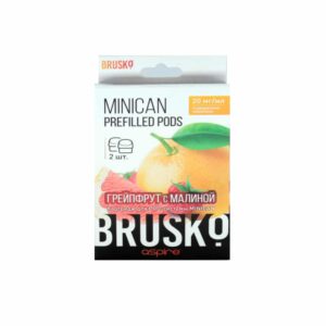 Картридж Brusko Minican (грейпфрут с малиной)