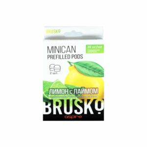 Картридж Brusko Minican (лимон с лаймом)
