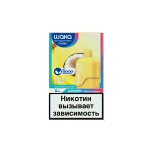 Картридж Waka soMatch MB6000 (банан/кокос) MM