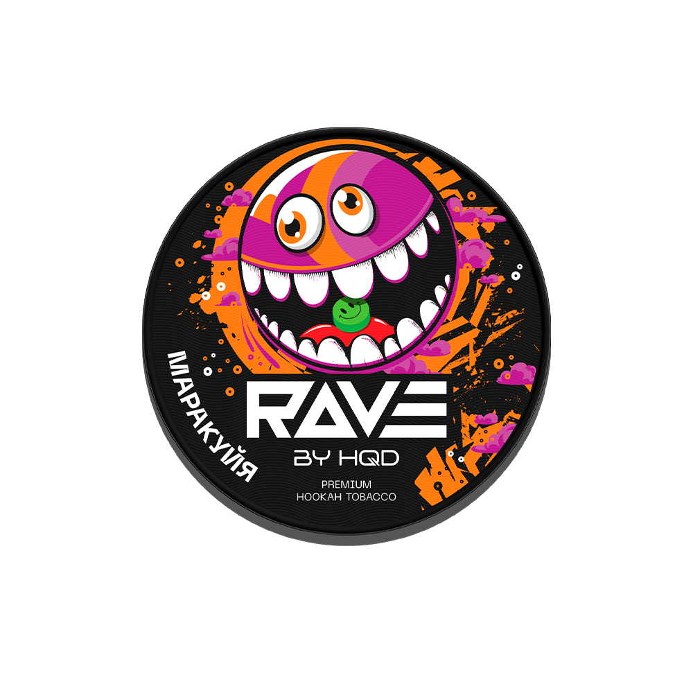 Rave by HQD 25гр (маракуйя) табак для кальяна