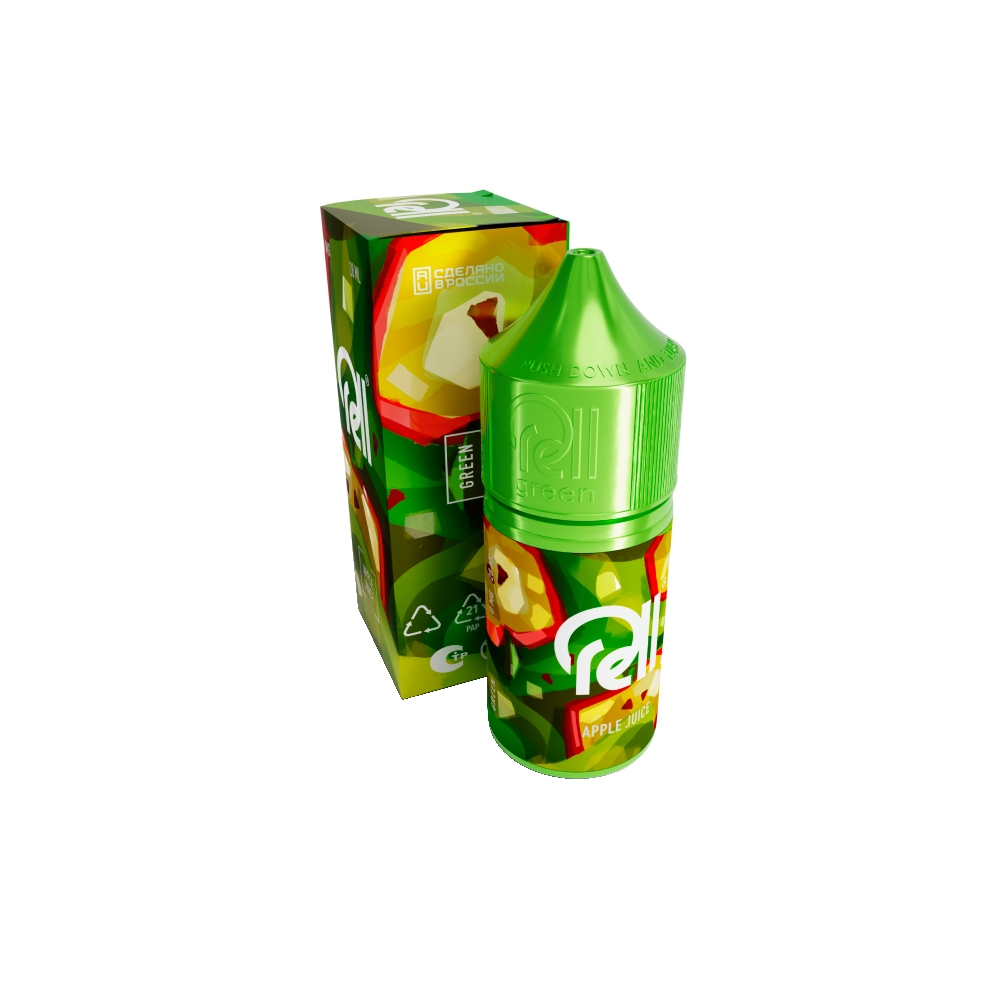 Rell Green (apple juice) 0mg M