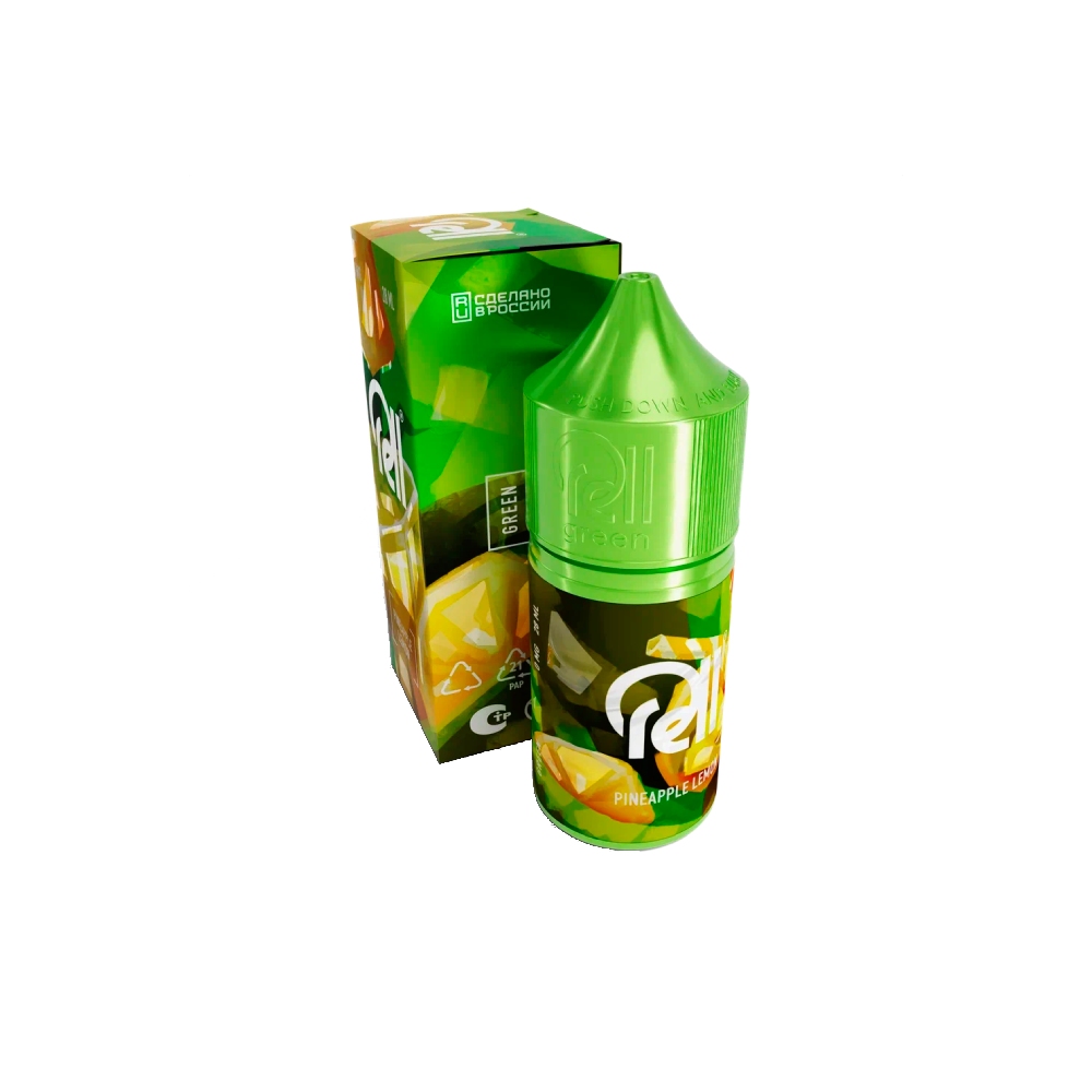 Rell Green (pineapple/lemon) 0mg M