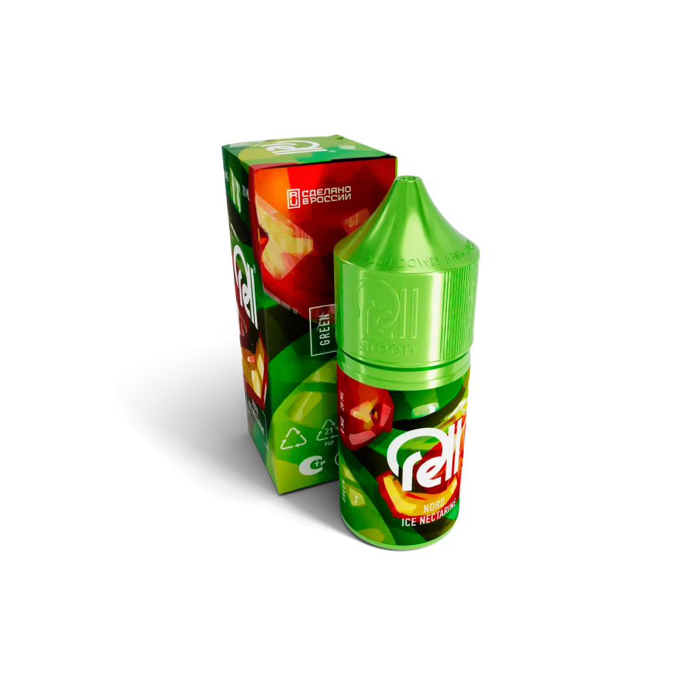 Rell Green salt (nord ice nectarine) 20mg M