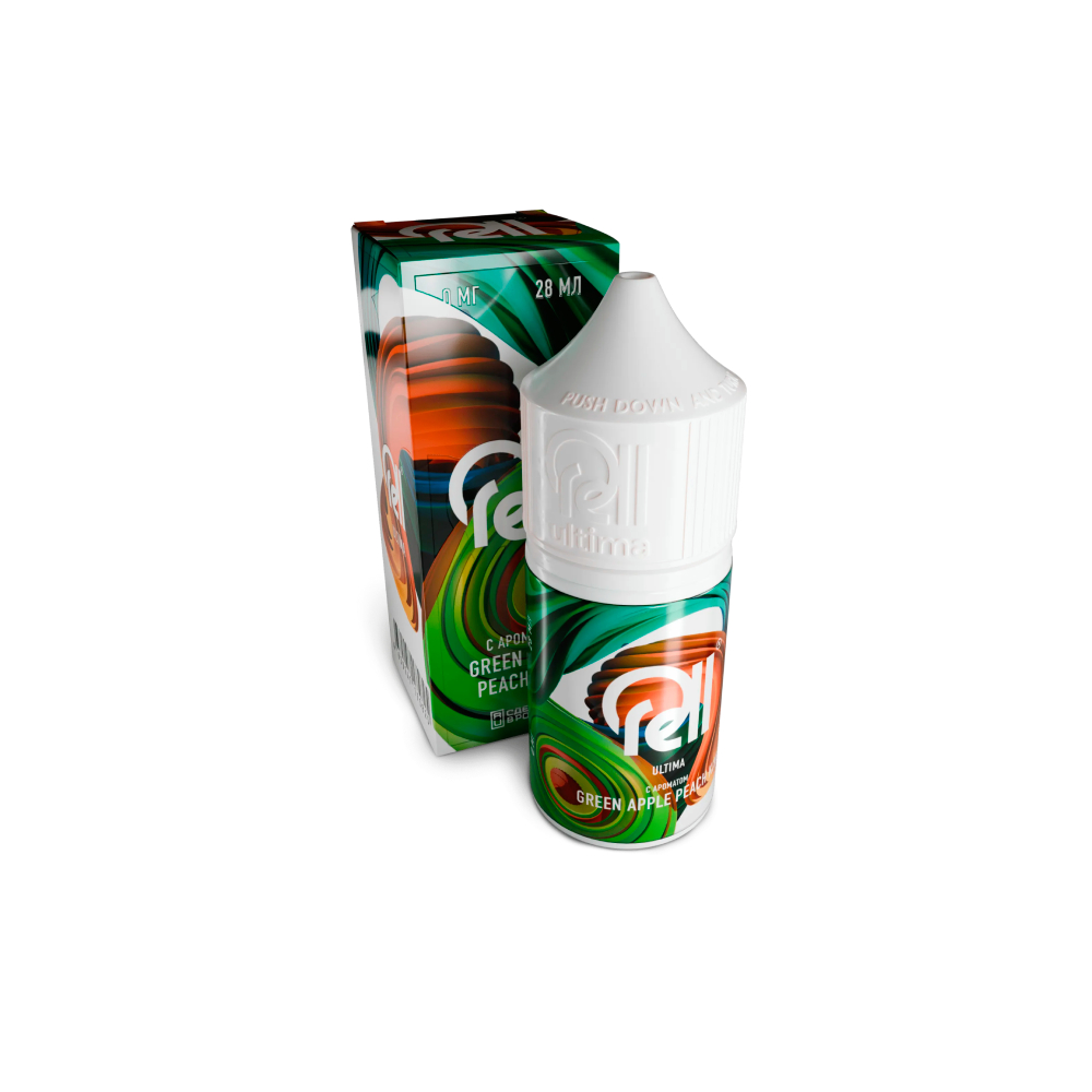 Rell Ultimate salt (green apple/peach/kiwi) 20mg M