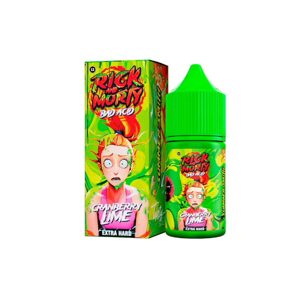 Rick and Morty Bad Acid salt (клюква/лайм) 20 hard M