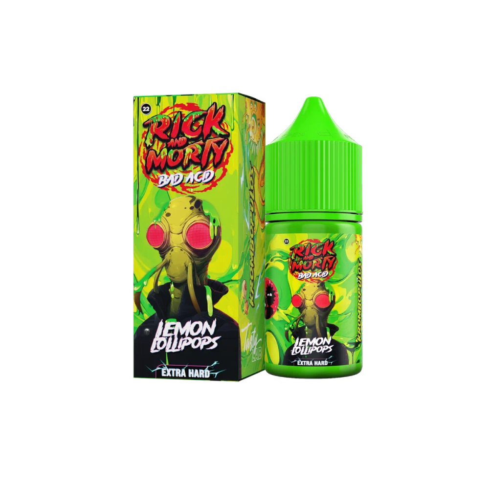 Rick and Morty Bad Acid salt (лимонные леденцы) 20 hard M