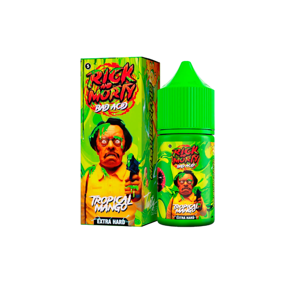 Rick and Morty Bad Acid salt (тропически манго) 20 hard M