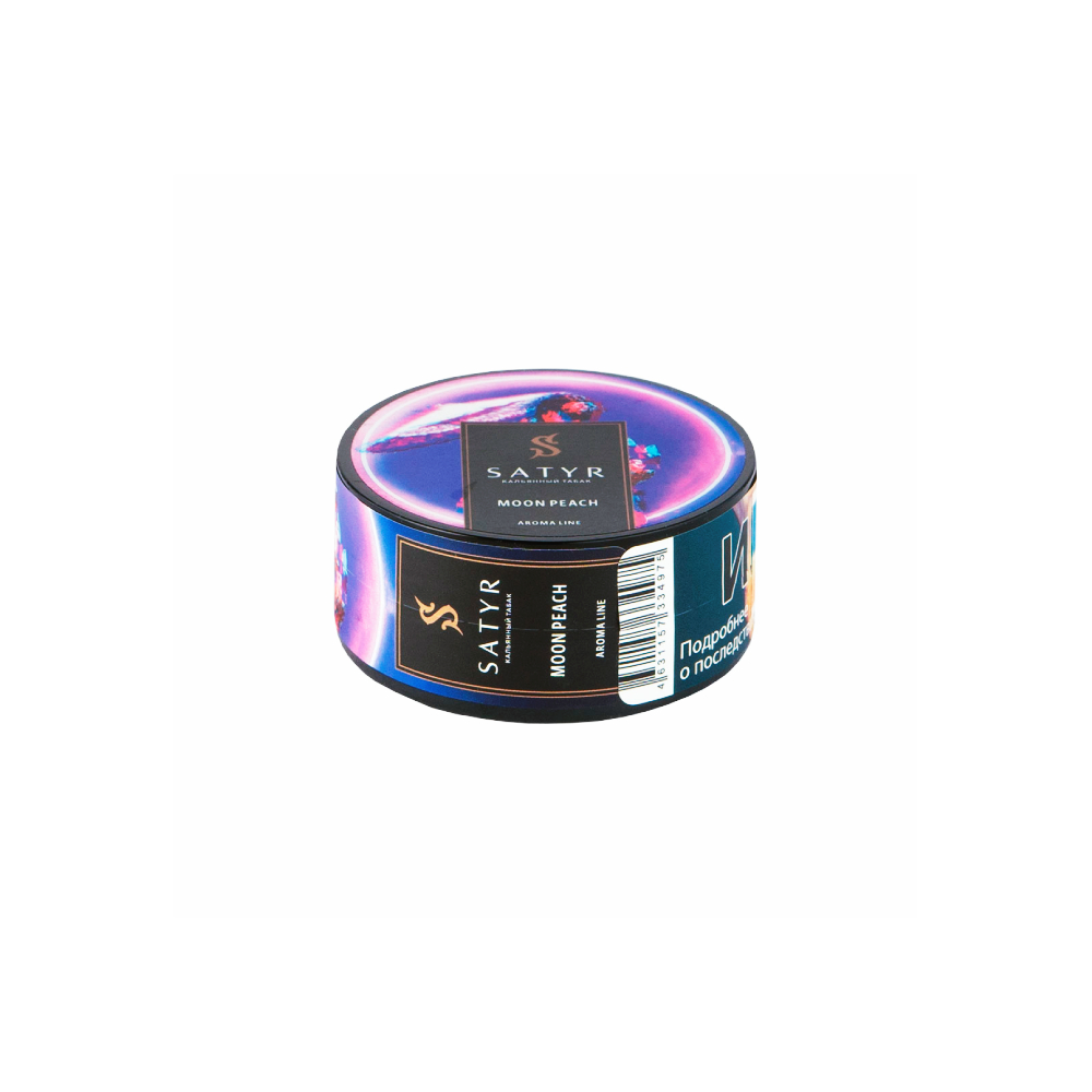 Сатир 25г (персик/moon peach) табак для кальяна