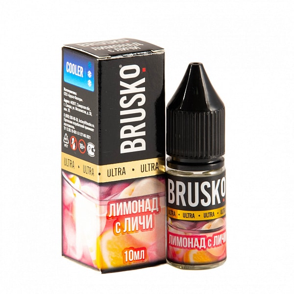 Соус для кальяна Brusko Ultra 10мл (лимонад с личи)