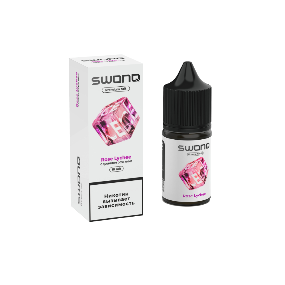 Swonq Ice salt (роза/личи) 18mg M