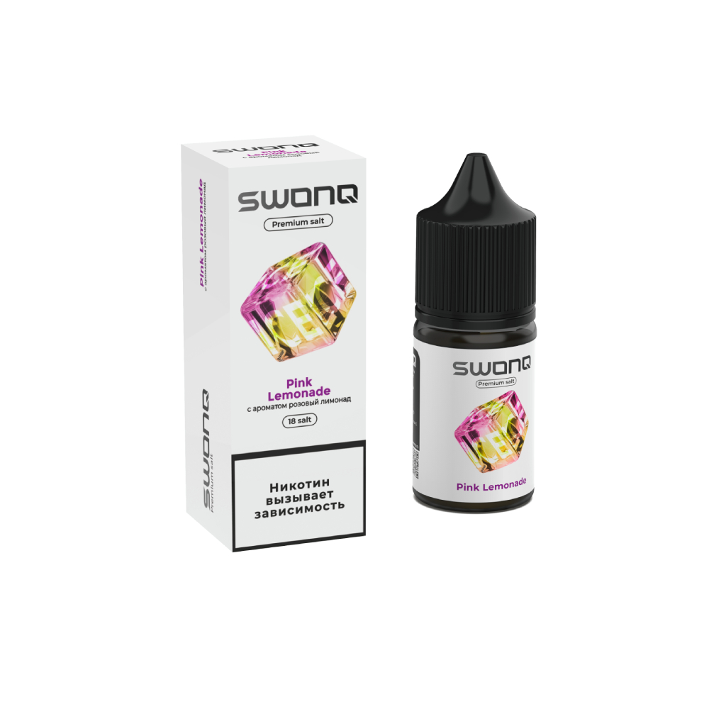Swonq Ice salt (розовый лимонад) 18mg M