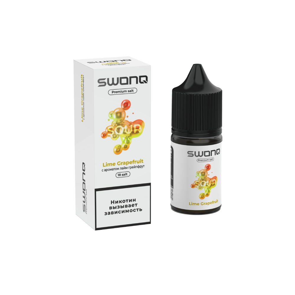 Swonq Sour salt (лайм/грейпфрут) 18mg M
