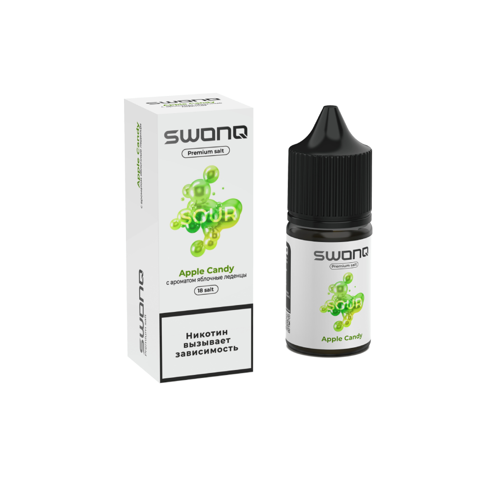 Swonq Sour salt (яблочные леденцы) 18mg M