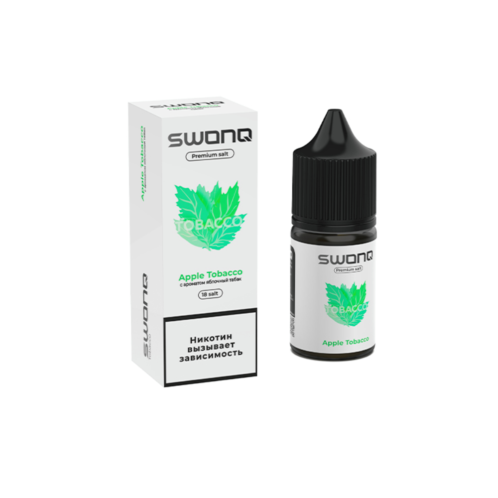 Swonq Tobacco salt (яблочный табак) 18mg M