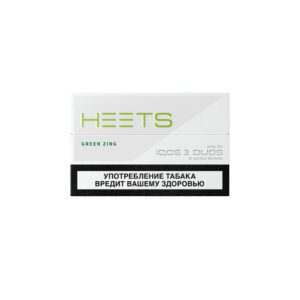 Табак нагреваемый в стиках Heets (green zing)