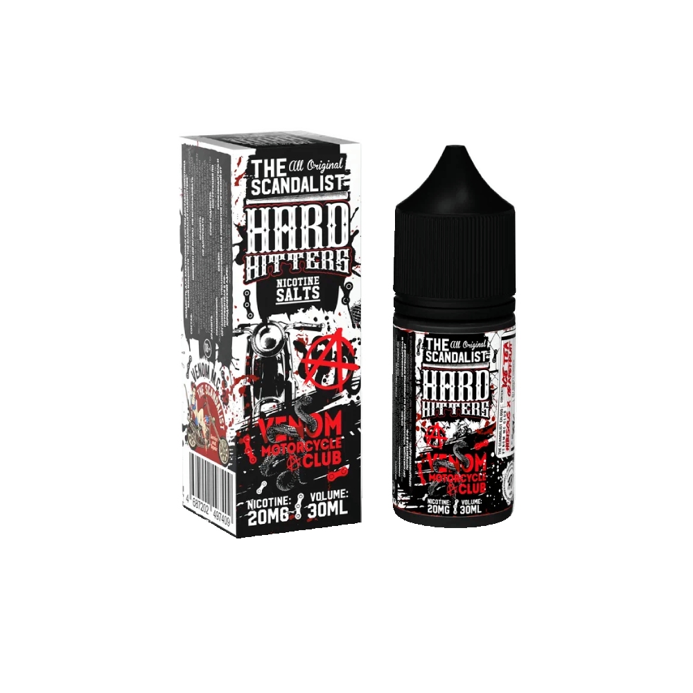 The Scandalist Hardhitters salt (ice tea/hibiscus/grapefruit) 20mg M