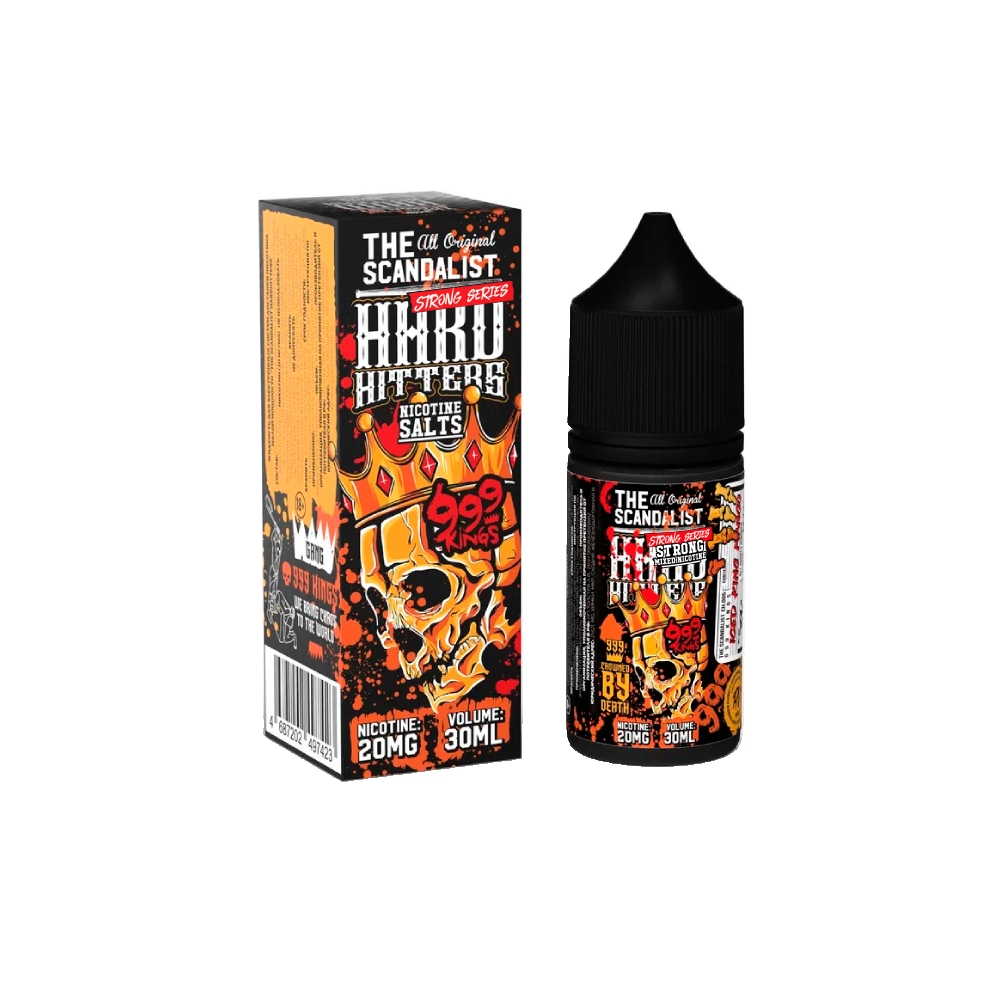 The Scandalist Hardhitters salt (iced king mango) 20 hard M