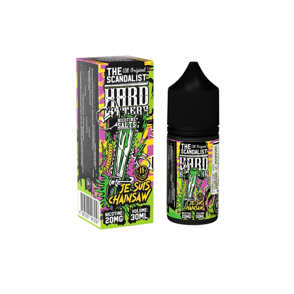 The Scandalist Hardhitters salt (melon/papaya) 20mg M