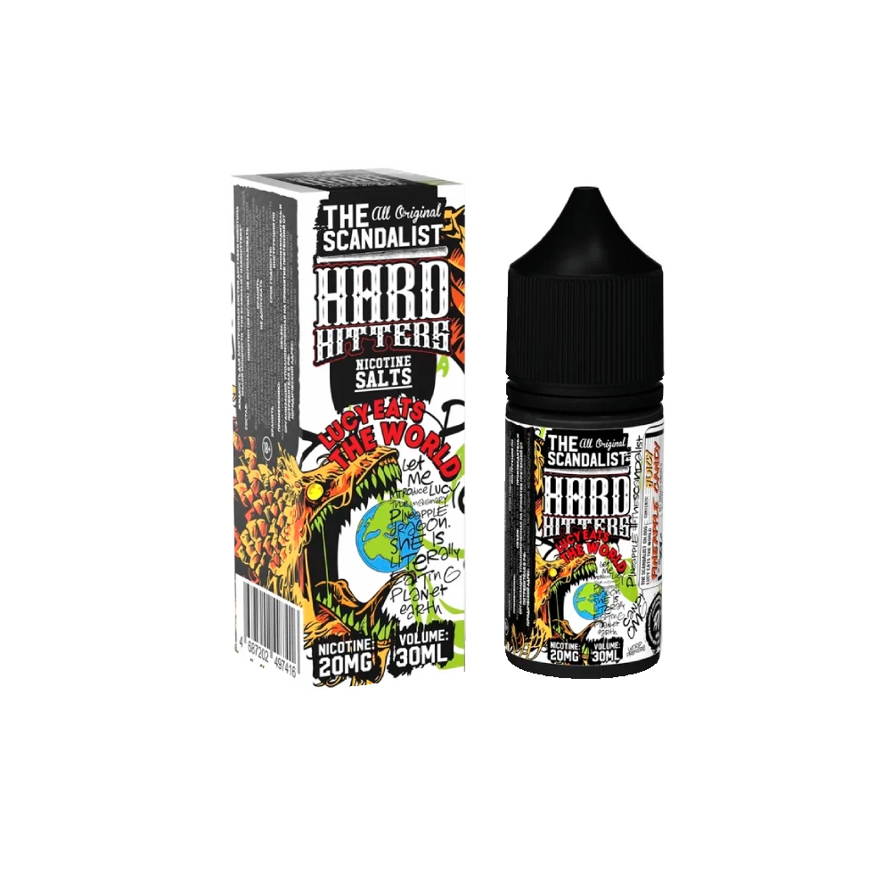 The Scandalist Hardhitters salt (juicy pineapple/candy) 20mg M