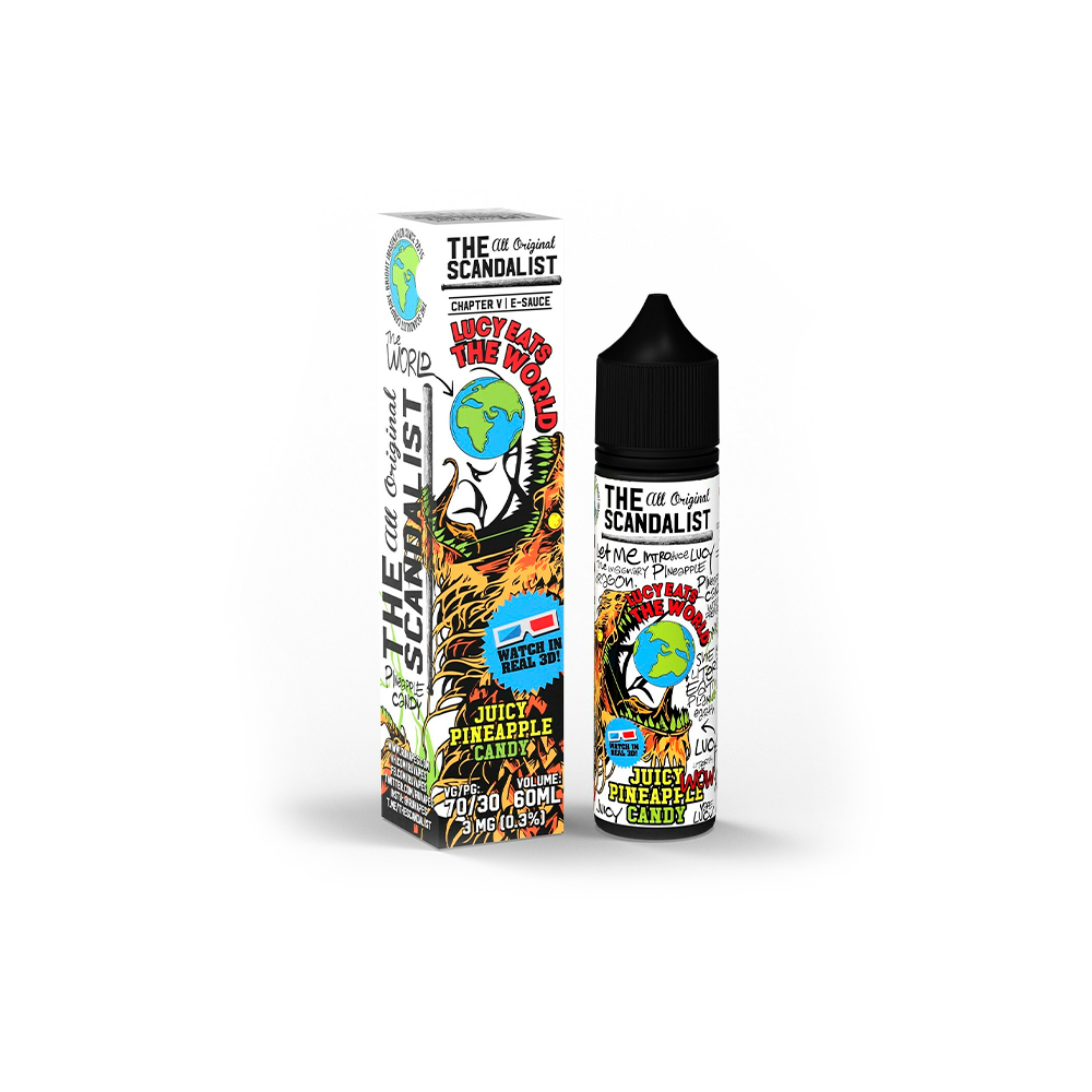The Scandalist  (juicy pineapple candy) M