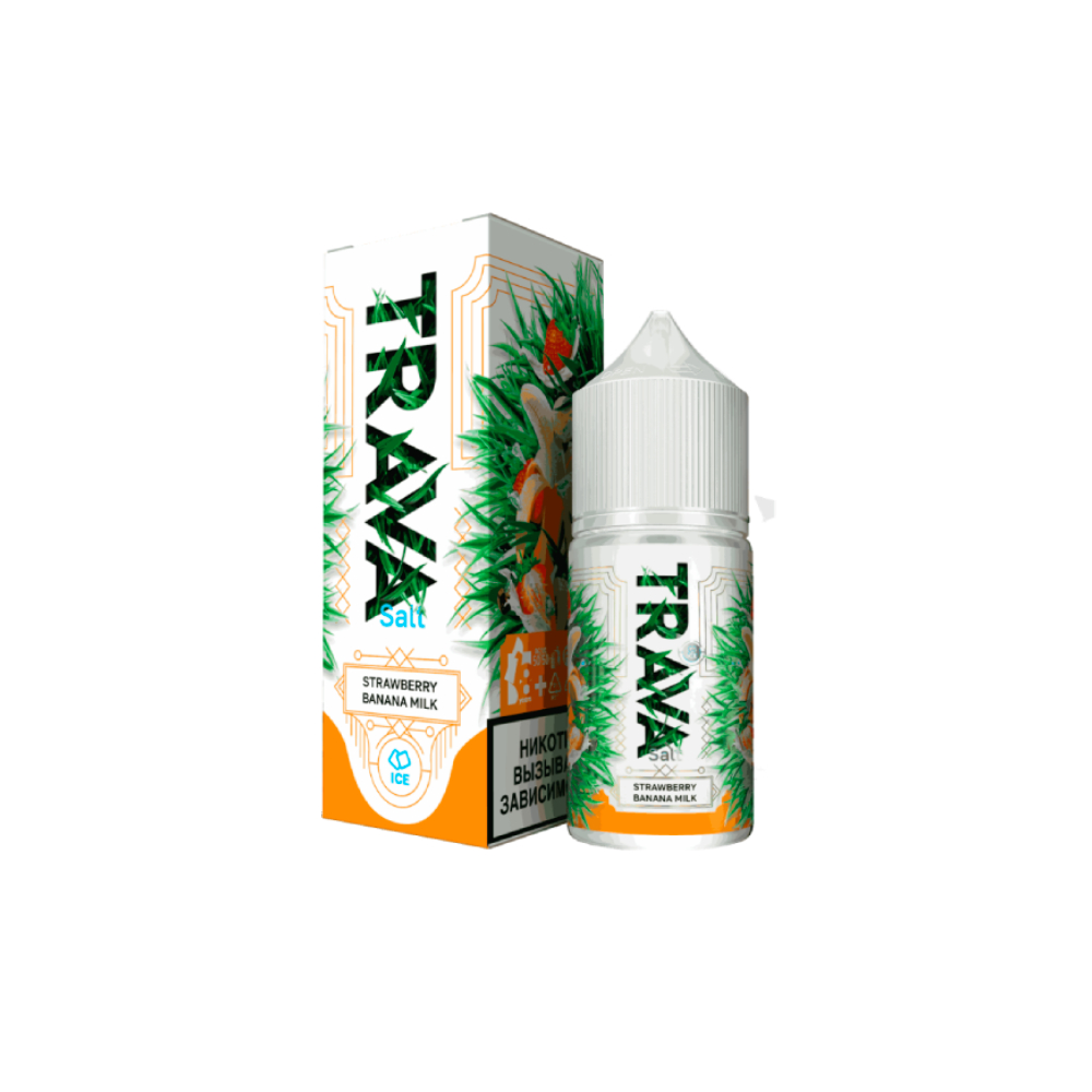 Trava Ice salt (strawberry/banana/milk) 20mg M