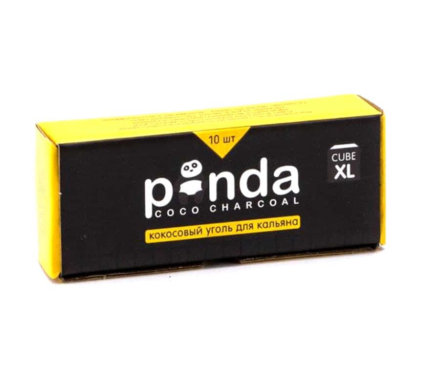 Panda XL 25мм/10шт уголь для кальяна