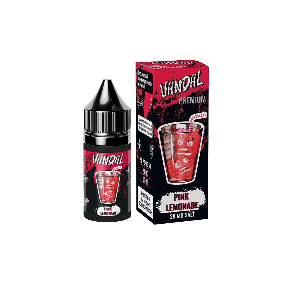 Vandal Premium salt (pink lemonade) 20 hard M