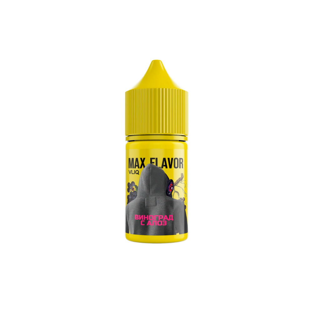 Vliq Max Flavor salt (виноград/алоэ) 20mg M