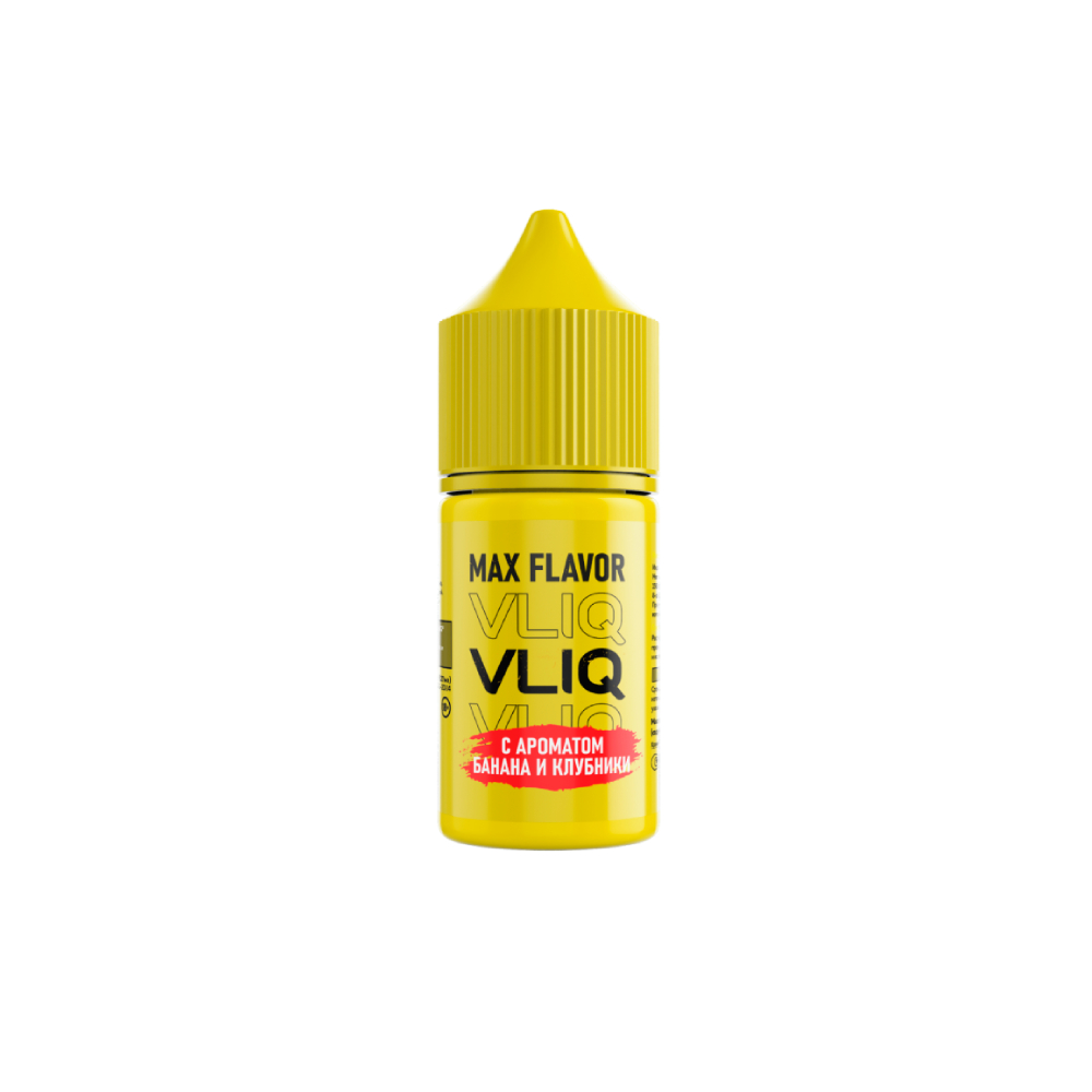 Vliq Max Flavor salt (банан/клубника) 20 hard M